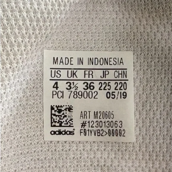 Adidas Original Endorsed by Stan Smith White Green‎ Low Top Sneakers Size 4 - Picture 9 of 9